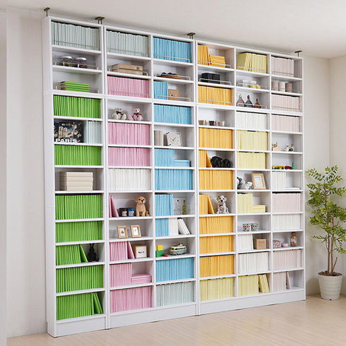 同じシリーズ同士で並べてお使いいただくと図書館のようなお洒落空間になりますので、お部屋に合わせて組み合わせてご使用されてはいかがでしょうか。